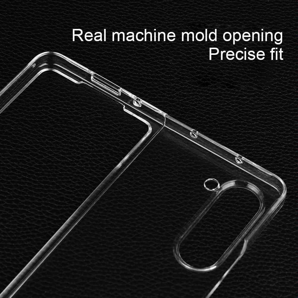 NNEIDS Samsung Galaxy Z Fold 4 5G Flip Case - Pc Material